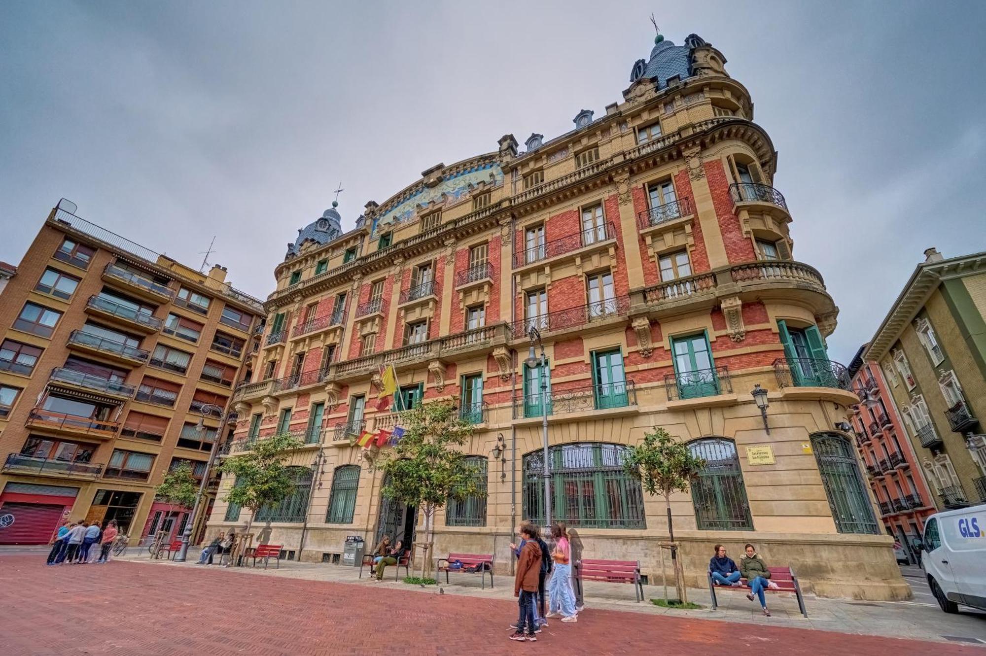 Centro Historico Exterior, Calle Nueva Dos Balcones بنبلونة المظهر الخارجي الصورة
