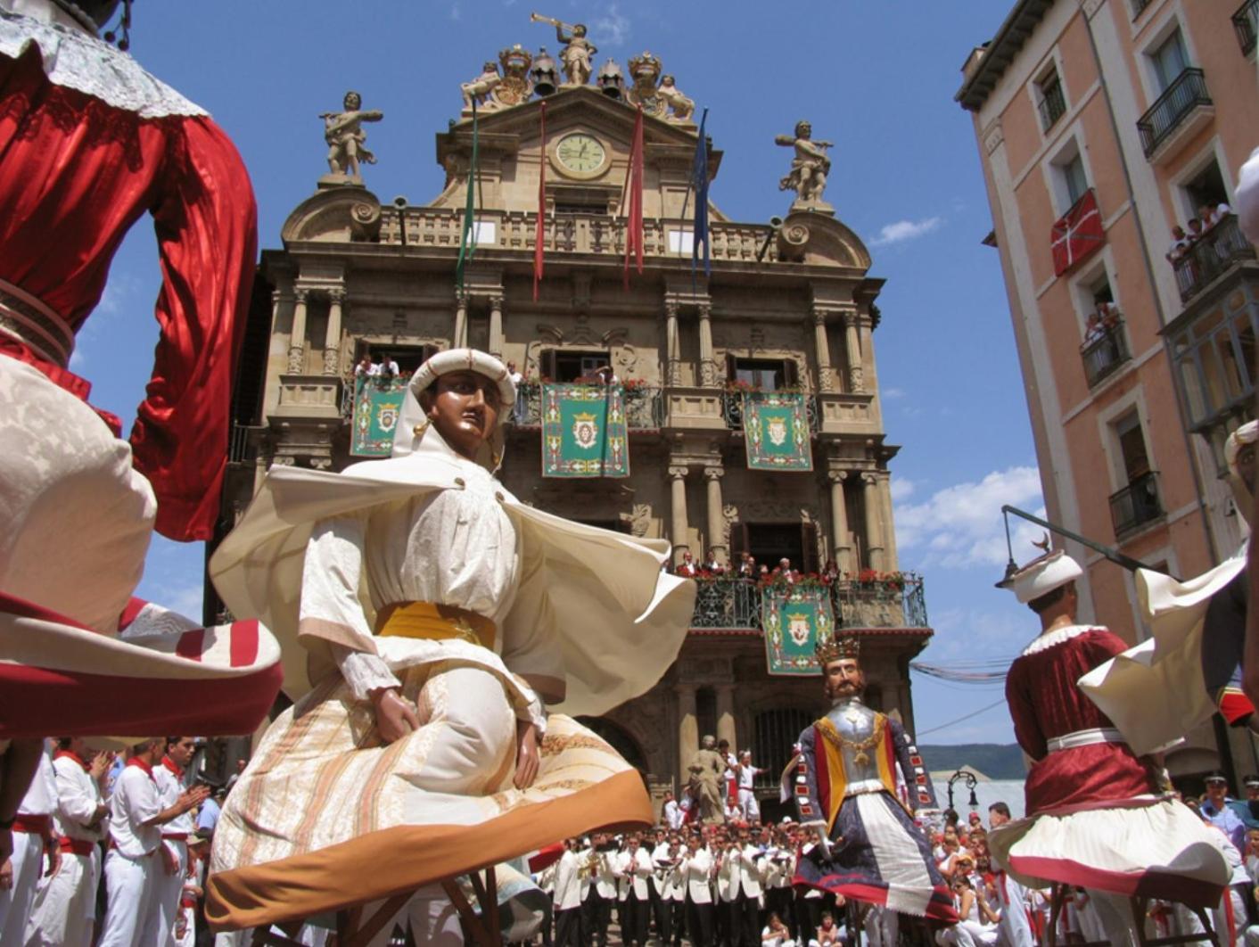 Centro Historico Exterior, Calle Nueva Dos Balcones بنبلونة المظهر الخارجي الصورة